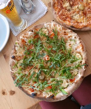  Vegan pizza  at Pizzeria Gallus in Bled