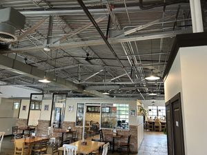 Inside  at The Mason Jar Cafe in Benton Harbor