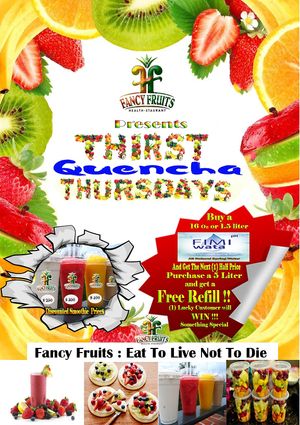 Thursday Special at Fancy Fruits in Mandeville
