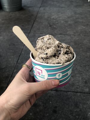 . at N'Ice Cream Factory in Wroclaw