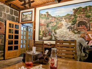 Interior impression at Jengyalov Hac in Yerevan