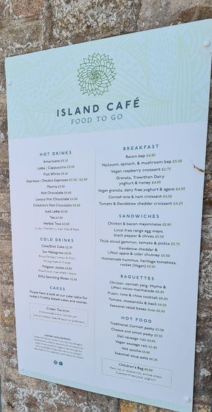  at Island Cafe in Marazion