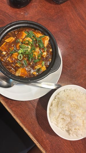Mapo tofu (rice sold separate)   at China Dining Hiten in Nara