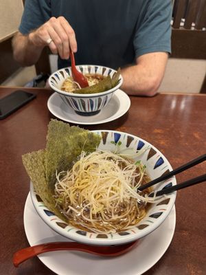 ‘Vegan noodles'  at China Dining Hiten in Nara