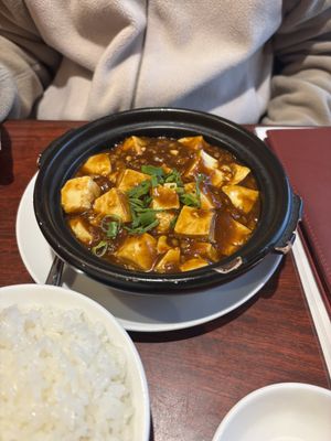 Sichuan tofu   at China Dining Hiten in Nara