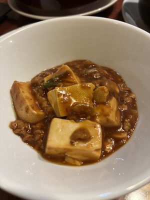 Ma po tofu  at China Dining Hiten in Nara