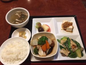 vegan set  at China Dining Hiten in Nara