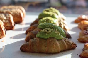 Pistachio Croissant at Veginity in Dublin