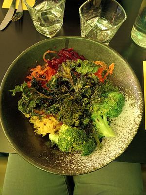 Budda bowl at Veginity in Dublin