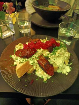 Chorizo at Veginity in Dublin