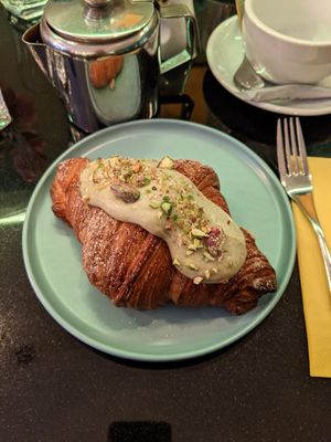 my pick: croissant with pistachios at Veginity in Dublin