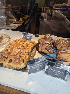 pastries at Veginity in Dublin