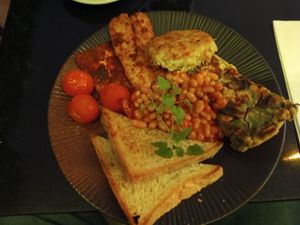 All-day breakfast. at Veginity in Dublin
