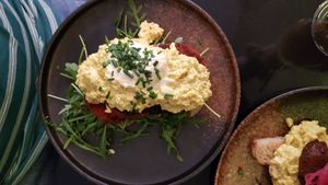 'Eggs' Beni at Veginity in Dublin