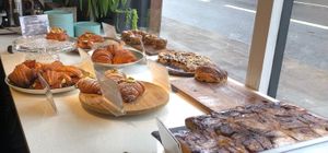 Selection of pastries  at Veginity in Dublin