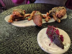 Portuguese inspired at Veginity in Dublin