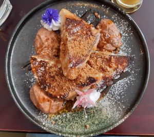 Chocolate French Toast at Veginity in Dublin
