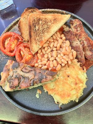 Had a nice vegan Irish breakfast 🤗  at Veginity in Dublin