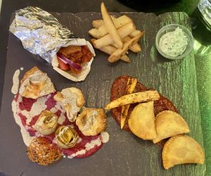 Starter tasting plate   at Veginity in Dublin