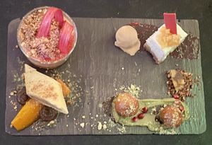 Dessert Tasting Plate  at Veginity in Dublin