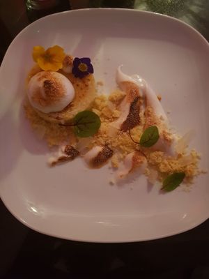 Lemon merengue pie at Veginity in Dublin