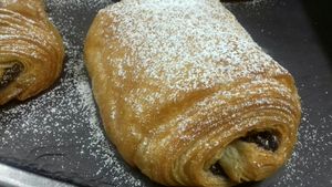 Vegan Pan au chocolat at Veginity in Dublin