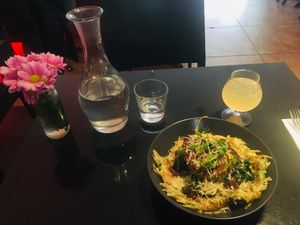 Queen Anne’s Scotch Avocado and Ginger Beer Kombucha at Veginity in Dublin