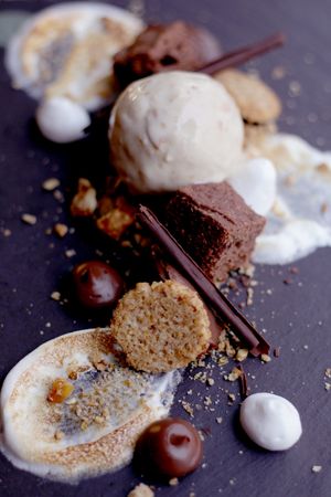 S’mores dessert  at Veginity in Dublin