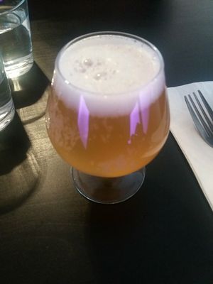 Apple anis kombuca at Veginity in Dublin