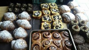 Pastry selection(all vegan!) at Veginity in Dublin
