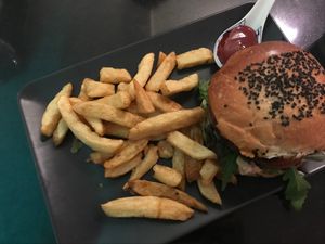 Umami Mushroom Burger at Veginity in Dublin