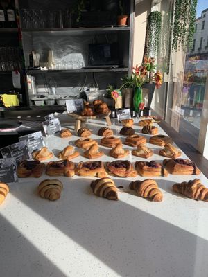 Pastries on offer at Veginity in Dublin