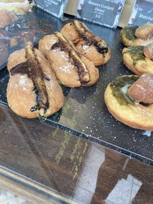 banana doughnut 😩 at Veginity in Dublin