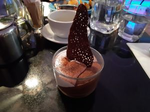 Vietnamese coffee chocolate mousse at Veginity in Dublin