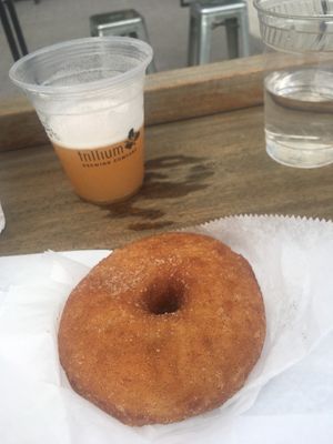 Vegan Cinnamon Sugar at the Fenway Location at Union Square Donuts in Boston
