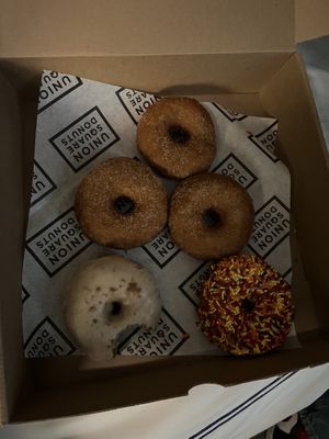 🤭  at Union Square Donuts in Boston