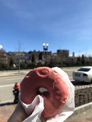 Basil Backberry Donut! at Union Square Donuts in Boston