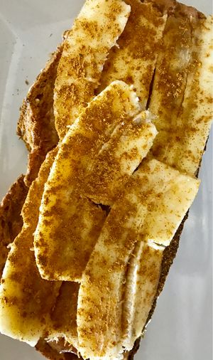 Perk Toast - with some gold dust love!   at Perk Coffee House  in Tequesta