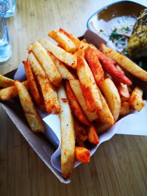 Trippy Fries at Trippy Taco in Fitzroy