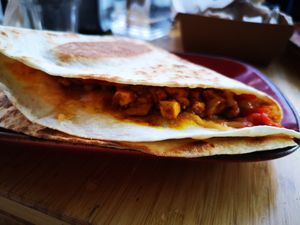 Breakfast Quesadilla at Trippy Taco in Fitzroy
