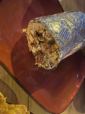 Tofu burrito   at Trippy Taco in Fitzroy