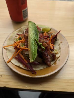 Small Tofu Asada Taco (Vegan Option) at Trippy Taco in Fitzroy