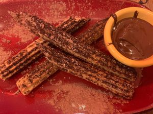 Churros at Trippy Taco in Fitzroy