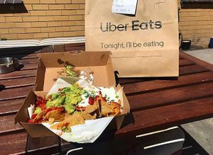 vegan nachos at Trippy Taco in Fitzroy