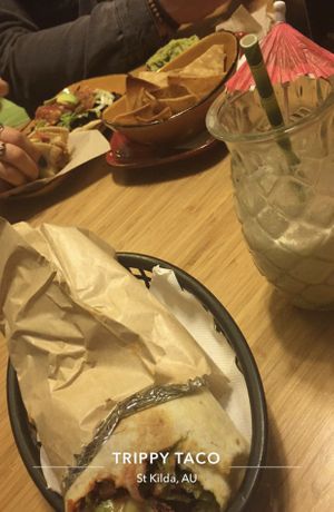 Burrito 🌯  at Trippy Taco in Fitzroy