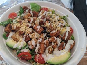 Mushroom special salad It's Shroom Time at Beatnic - Providence in Providence