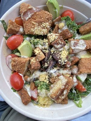 Kale Caesar with chickn   at Beatnic - Providence in Providence