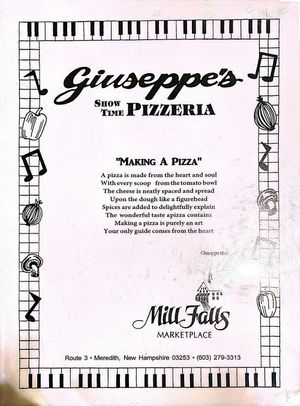  at Giuseppe's in Meredith