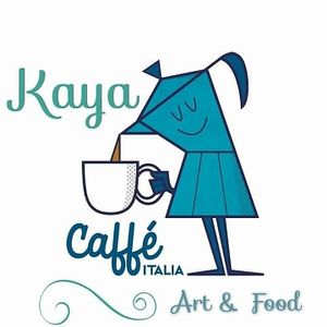 Logo at Kaya Caffe in Koh Lanta
