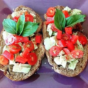 Avocado toast at Kaya Caffe in Koh Lanta